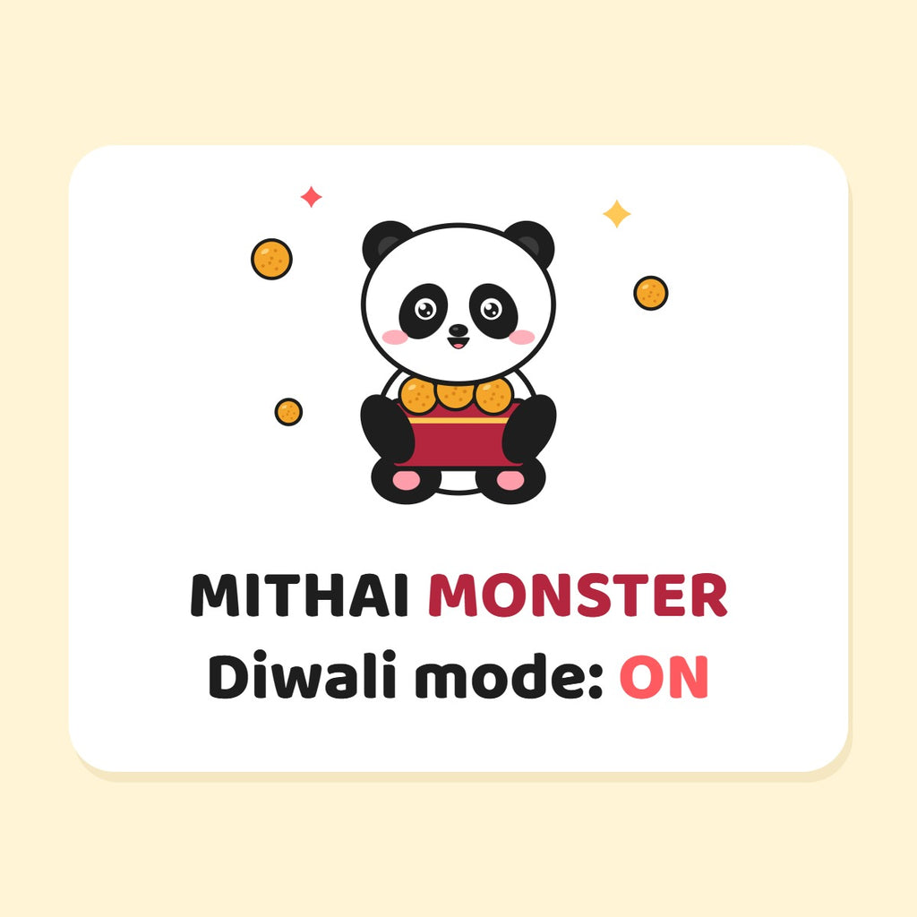 Mithai Monster Panda mug design