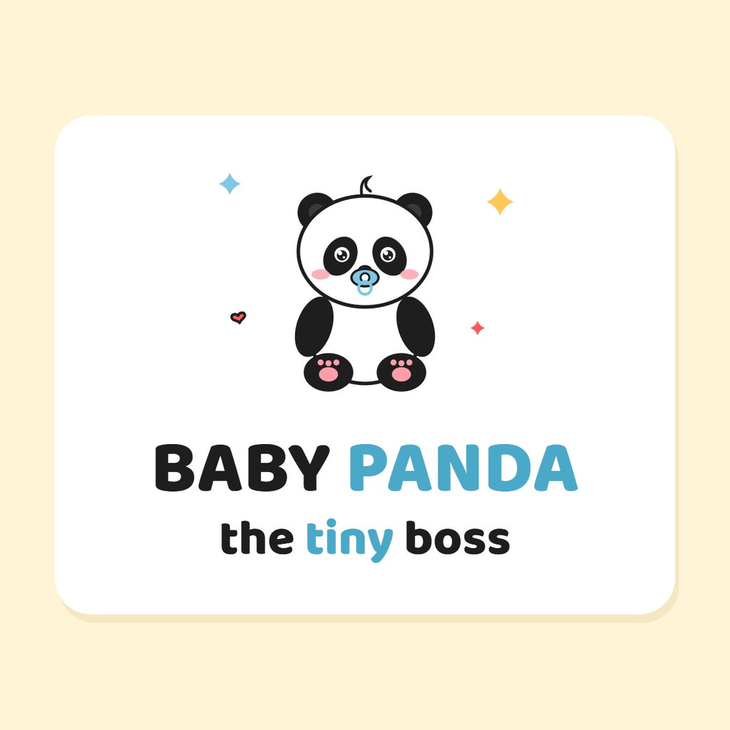 Baby Panda mug design